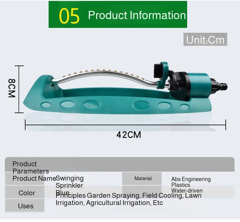 Durable sprinkler head for landscaping