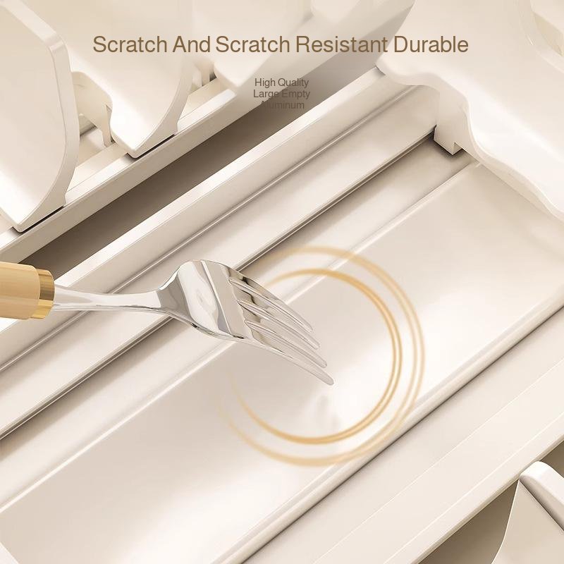 Kitchen drawer divider cabinet dish storage rack bowl and chopsticks plate storage box cutlery dish 