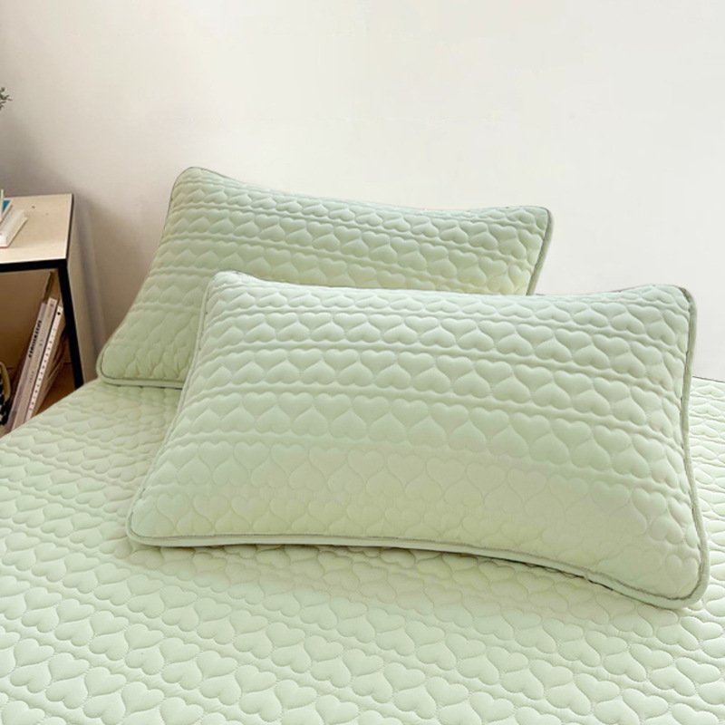 Wear resistant pillow core, pillow cover, pillow towel