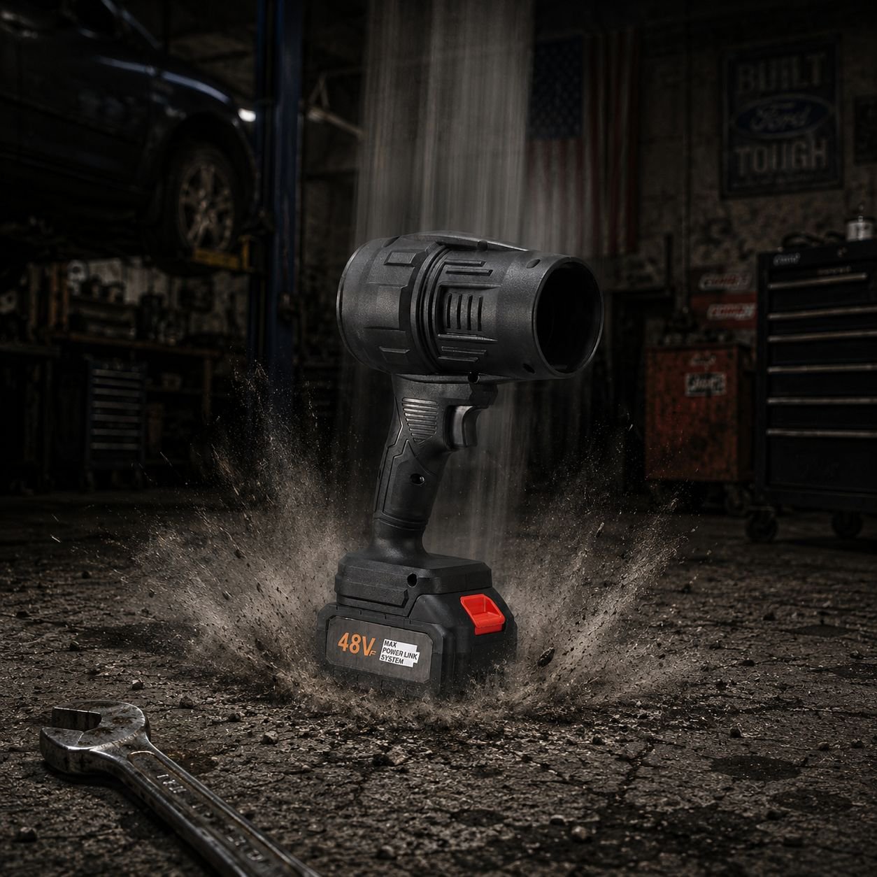 Storm machine high wind power lithium battery leaf blowing high power wireless violent turbo fan sno