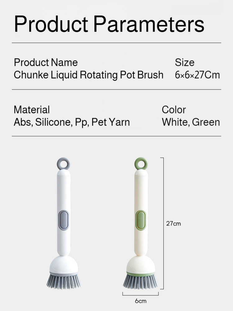 Long Handle Pot Brush