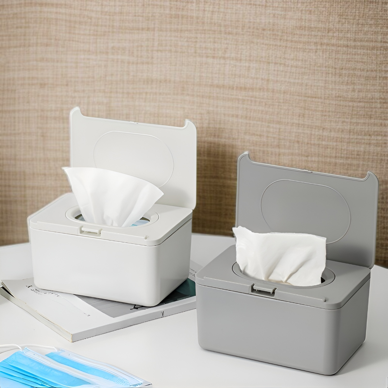 クリエイティブなデザインのティッシュボックス