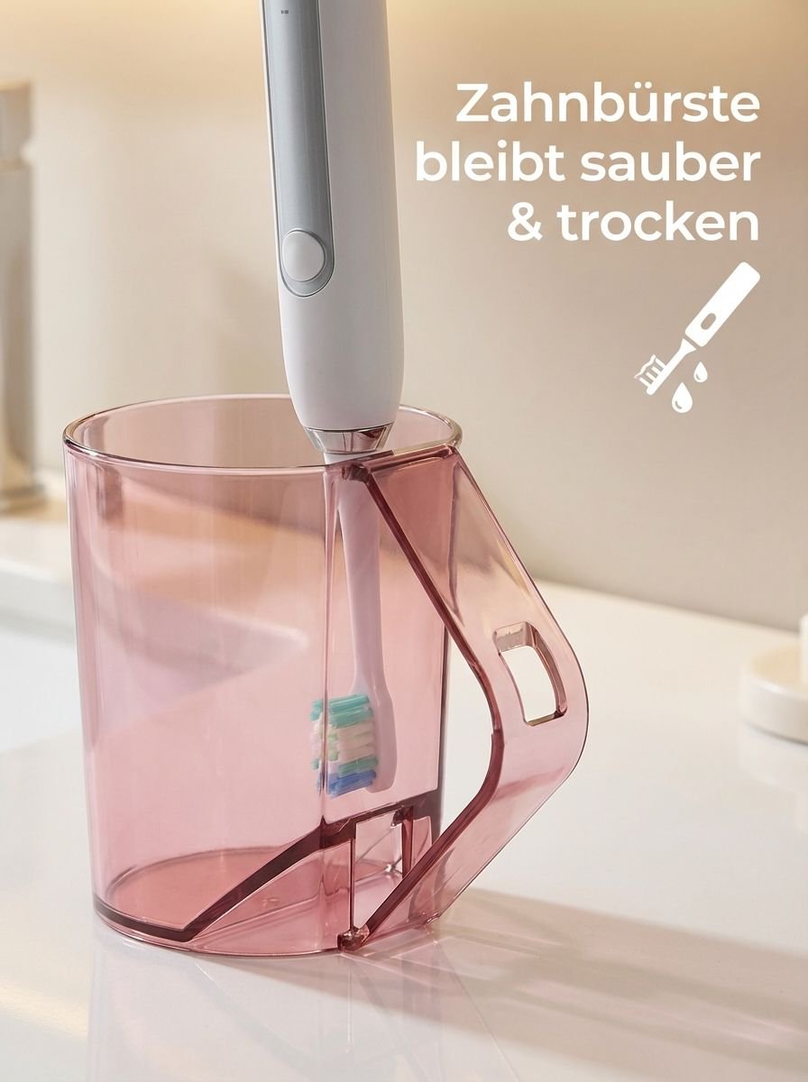 Modernes Badezimmer Zubehör: umgedrehter Becher