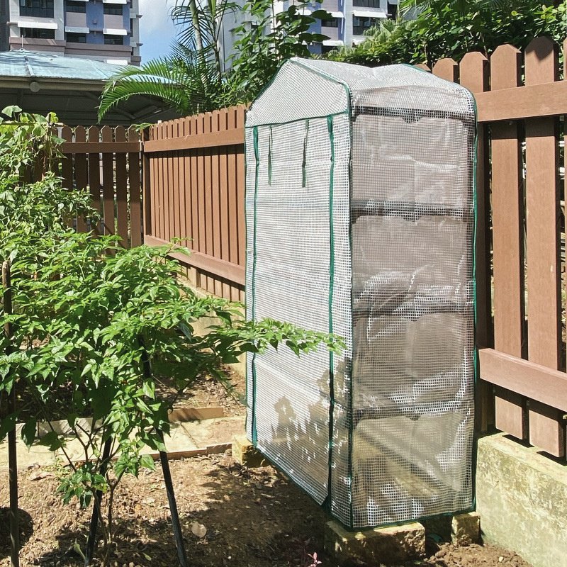 Invernadero doméstico a prueba de heladas para balcón, patio y jardín