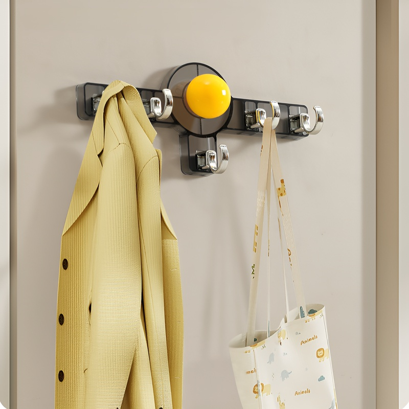 Non perforated suction cup long row hook