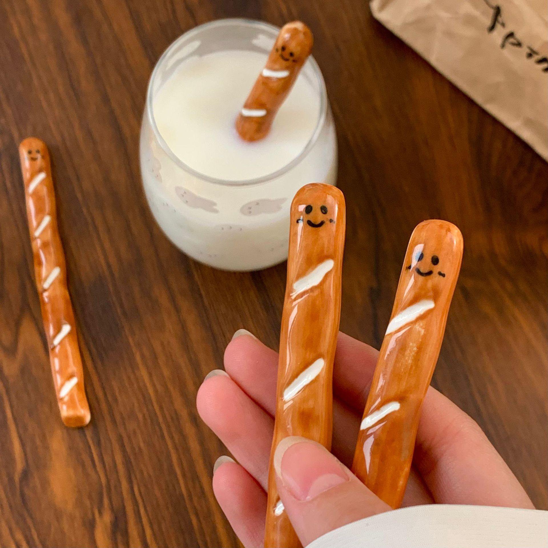 Cute Character Stirring Sticks 