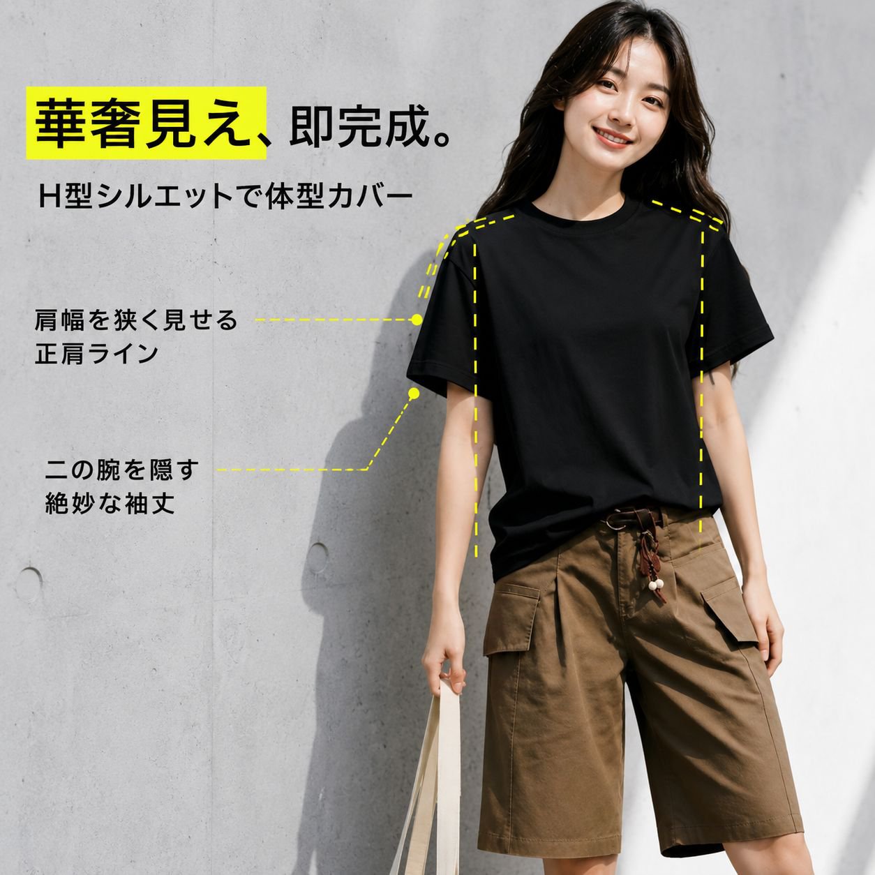 純綿190gベーシック半袖Tシャツ