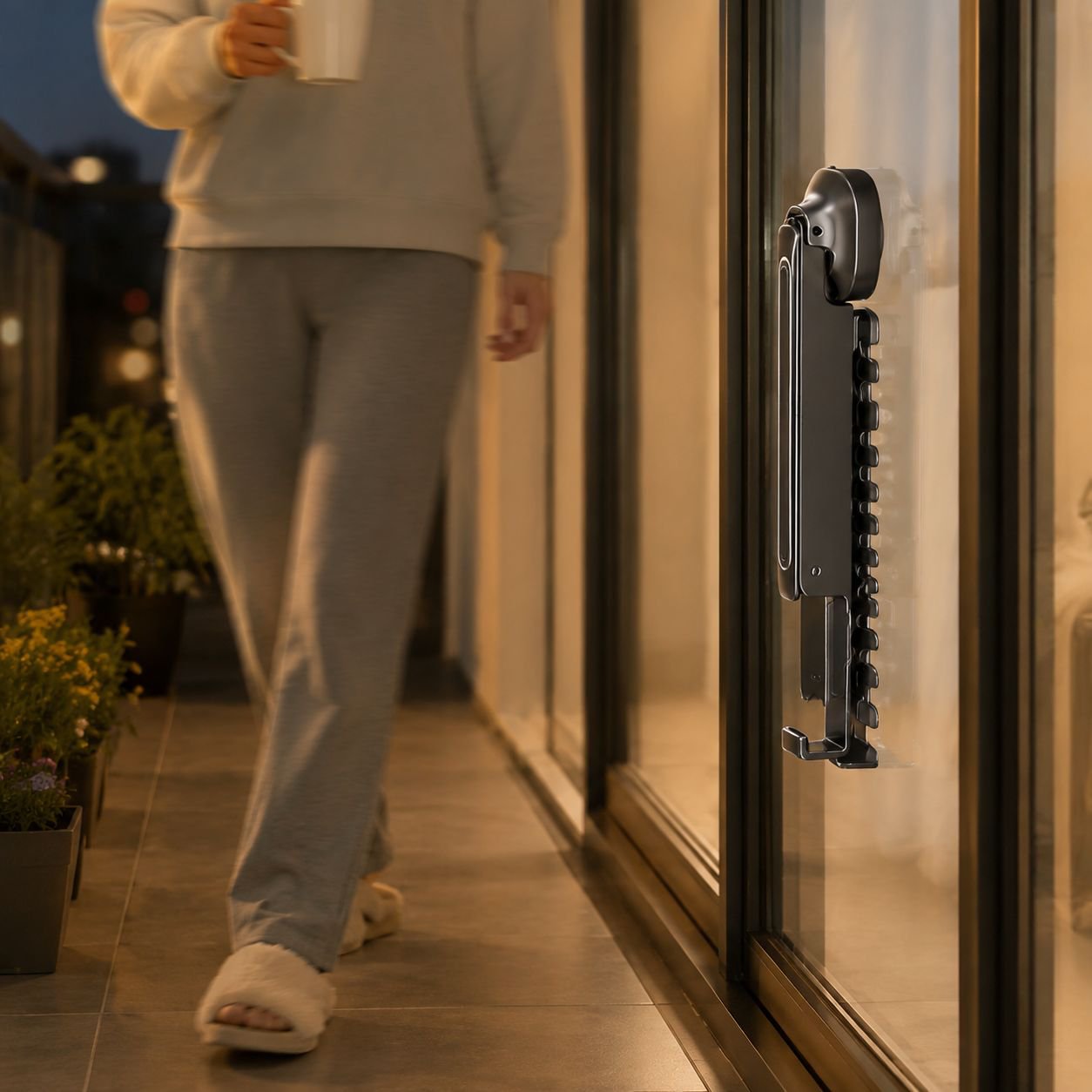 Balkon Faltbarer Wäscheständer ohne Bohren