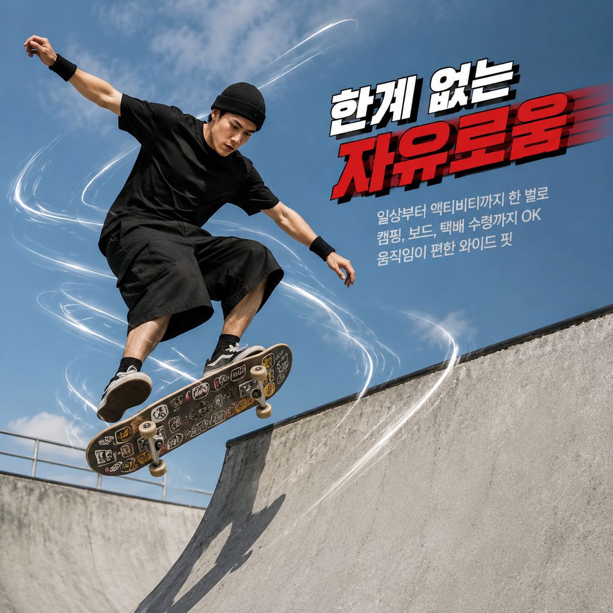 남성 루즈핏 반팔 티셔츠 세트 여름 워크숏 팬츠 트렌디 코디
