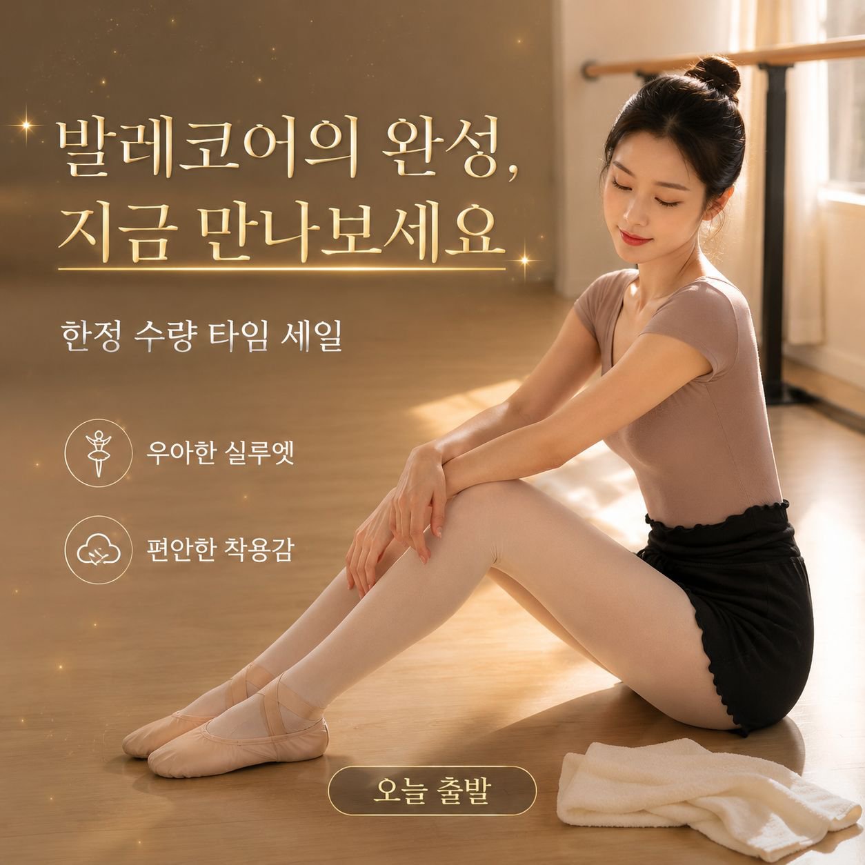 요가 피트니스 하이웨이스트 니트 3부 반바지