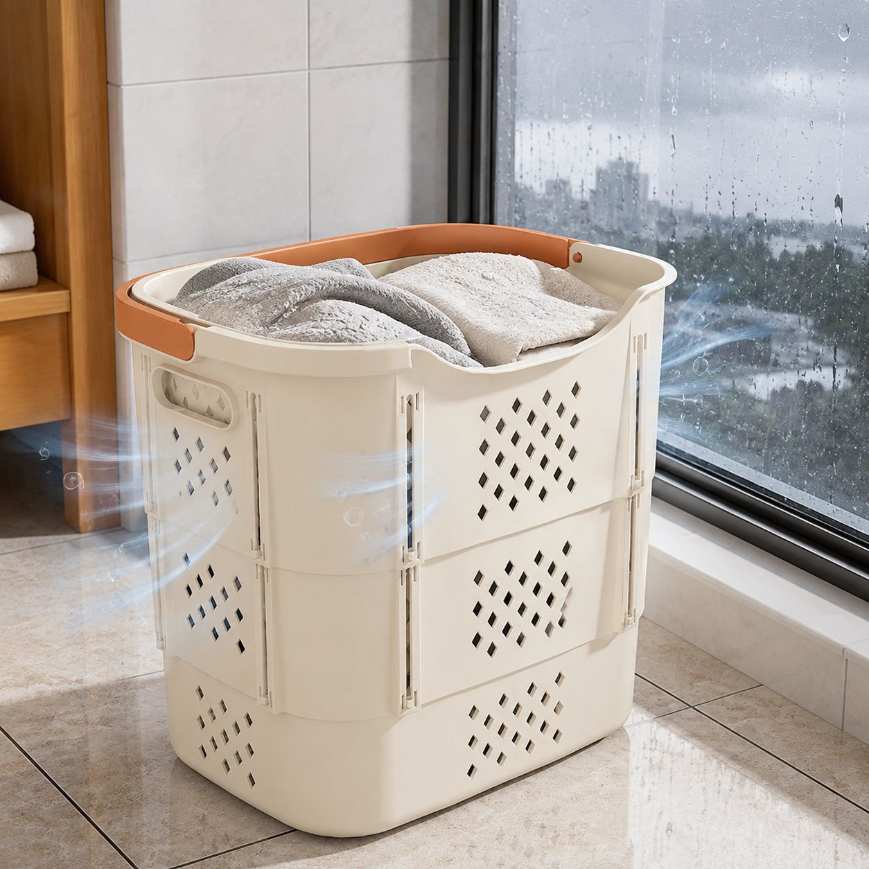 Multi-Tier Clothing Organizer Storage Bin