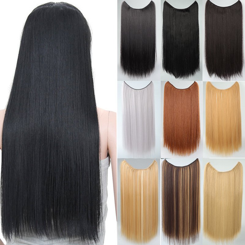 ผู้หญิงที่สวมผมต่อ