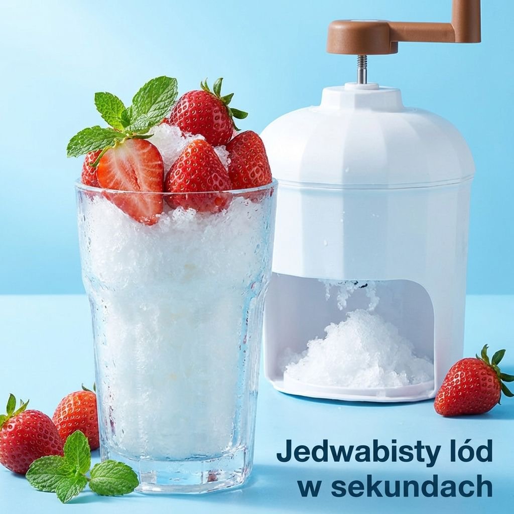 Ręczna maszynka do lodu