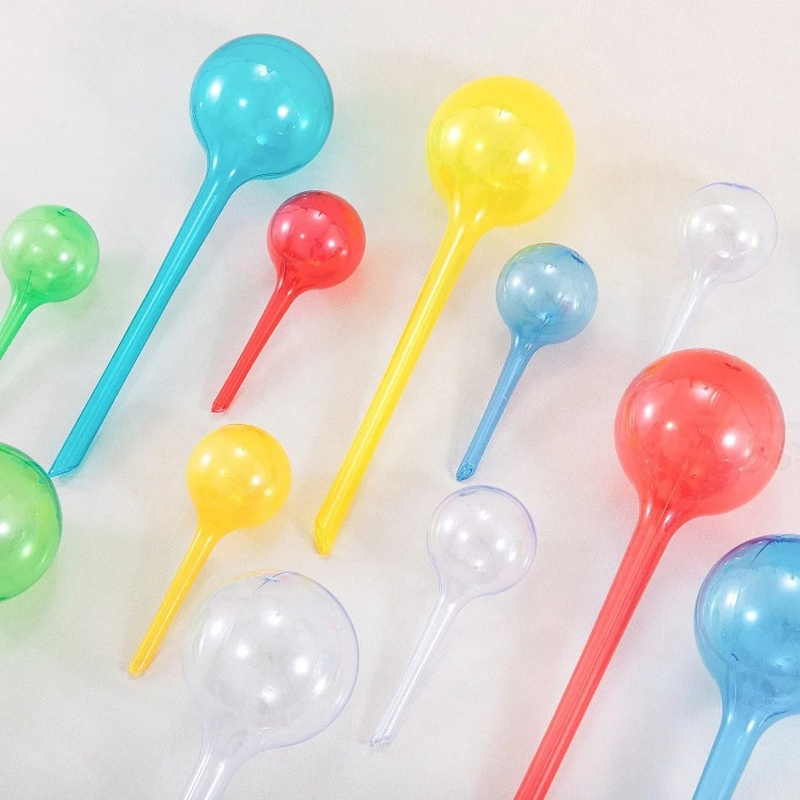 室内観葉植物用自動給水ガラスボール