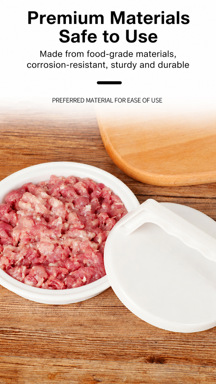 Gadget de cocina para formar hamburguesas