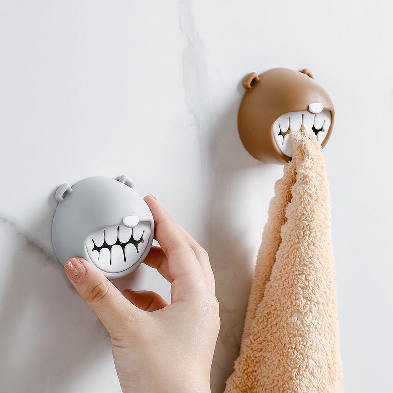 No-Drill Towel Rack