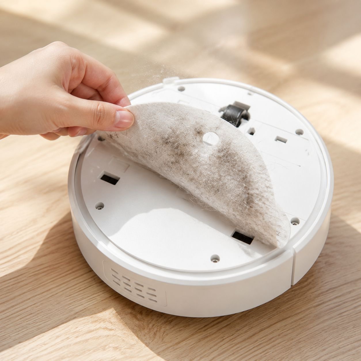 Automatic Mopping and Vacuum Sweeping Robot