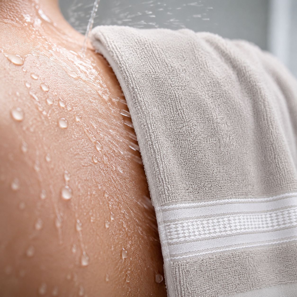 Quick-drying high-density cotton towel
