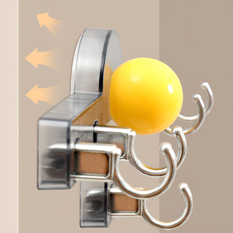 Gancho de hilera larga con ventosa sin taladro