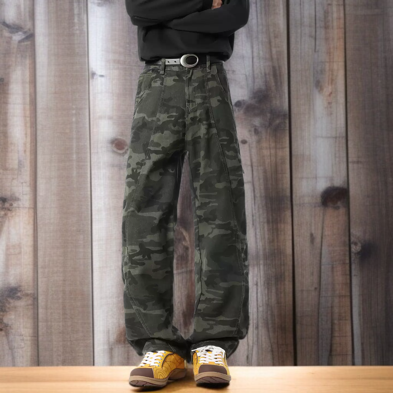 아메리칸 카모 패턴 디테일