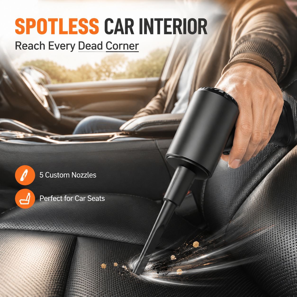 Multifunctional Wireless Air Gun for Camping and Vehicle 51000 68W