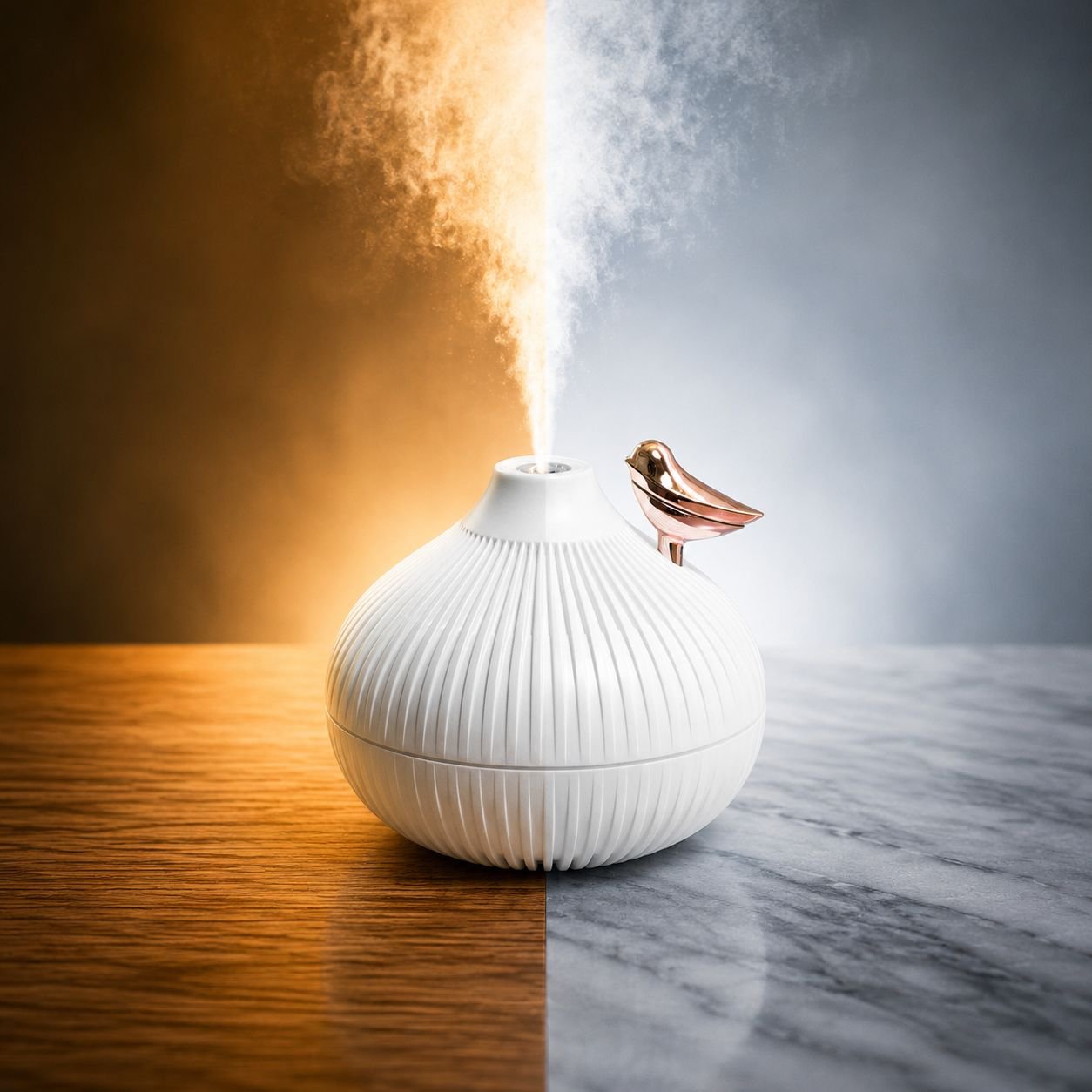 Modern onion shaped humidifier for home decor