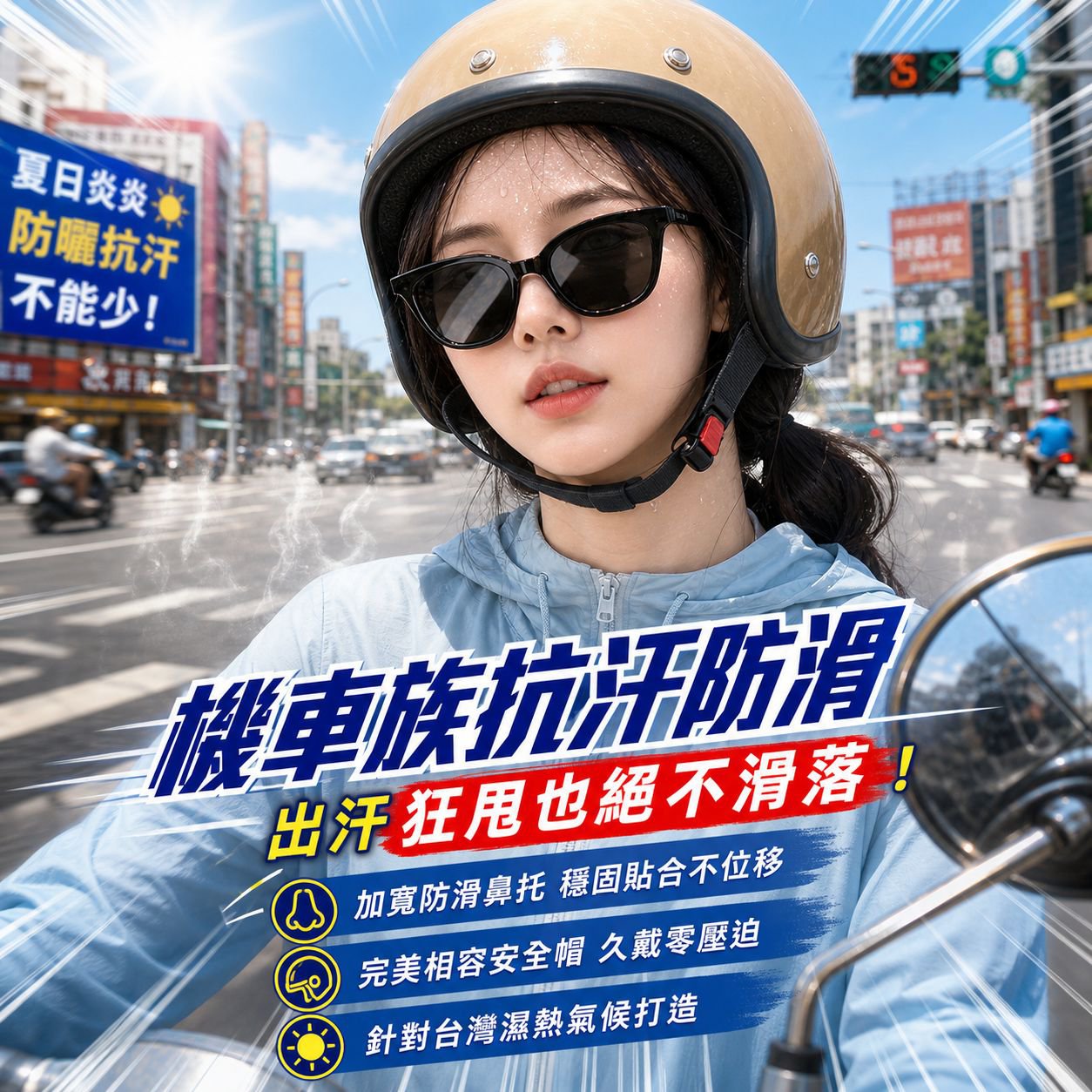 女用黑色方形復古太陽眼鏡 家居擺設太陽鏡