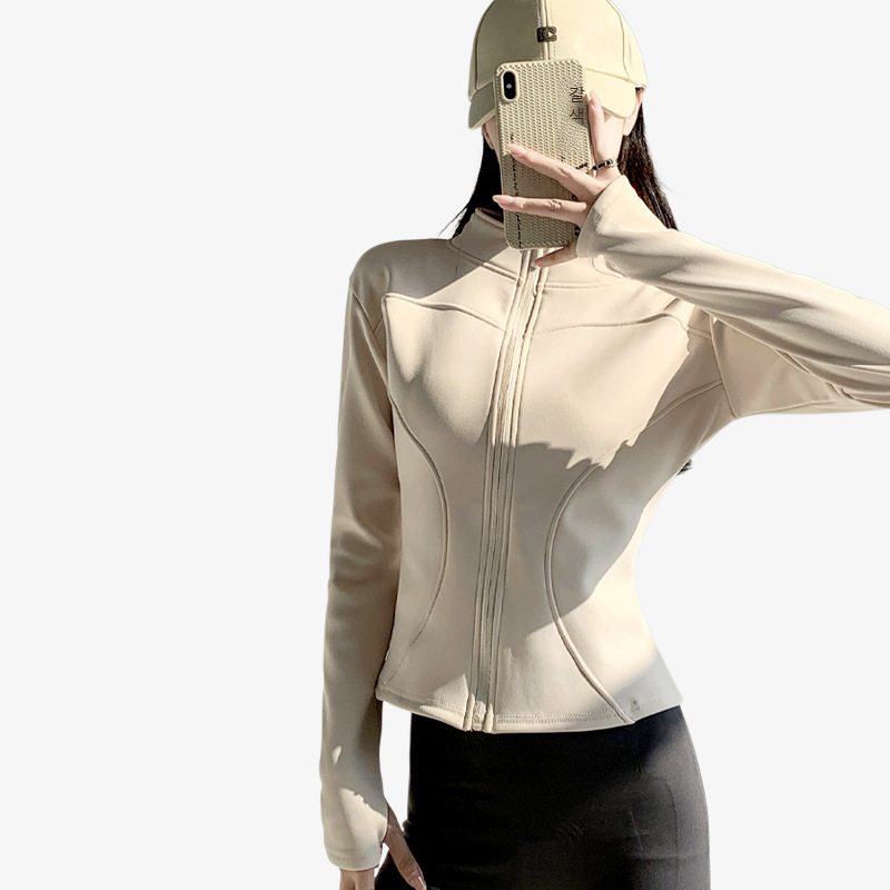 가을 겨울 여성용 슬림 상의 코트