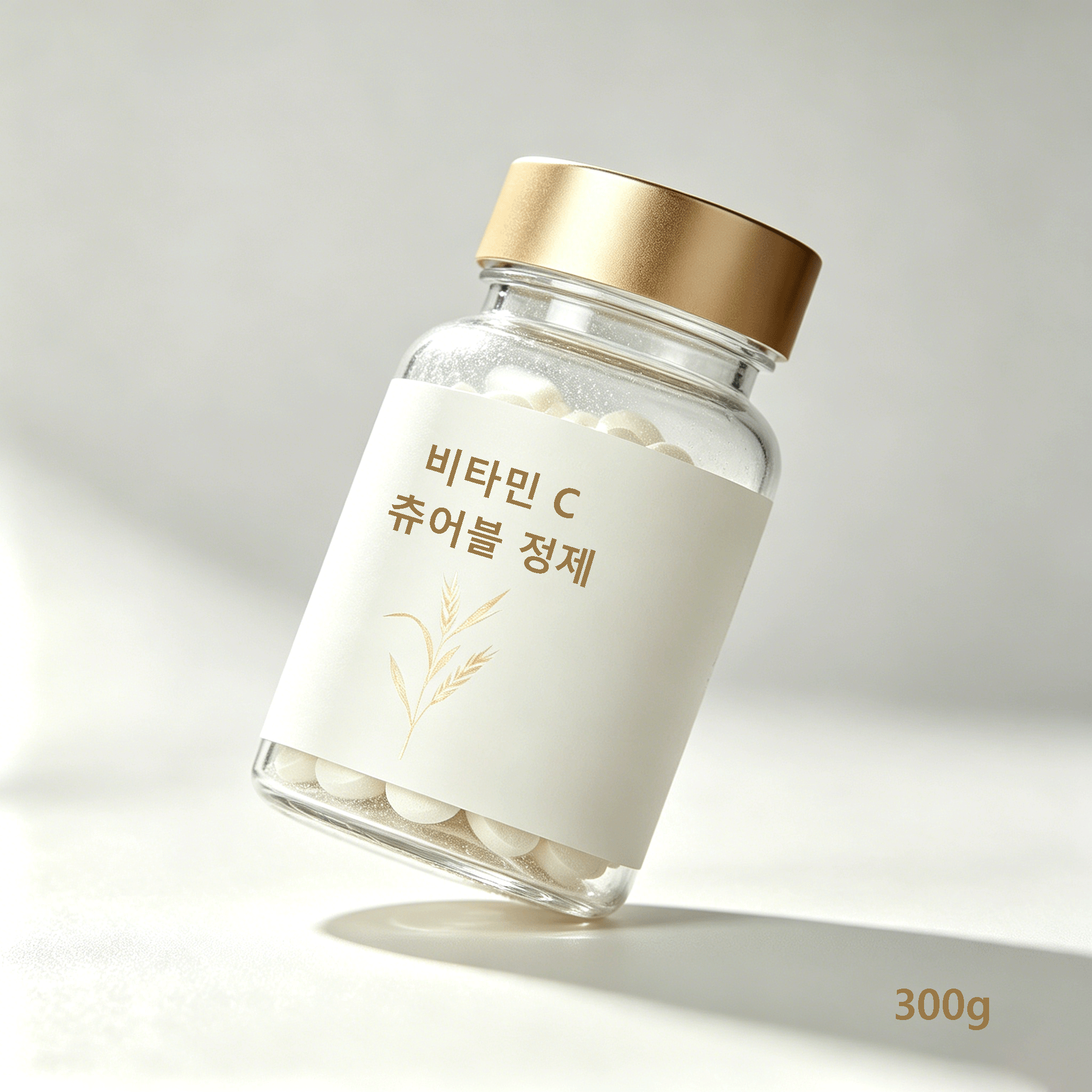 비타민C 츄어블 정 제품 패키지