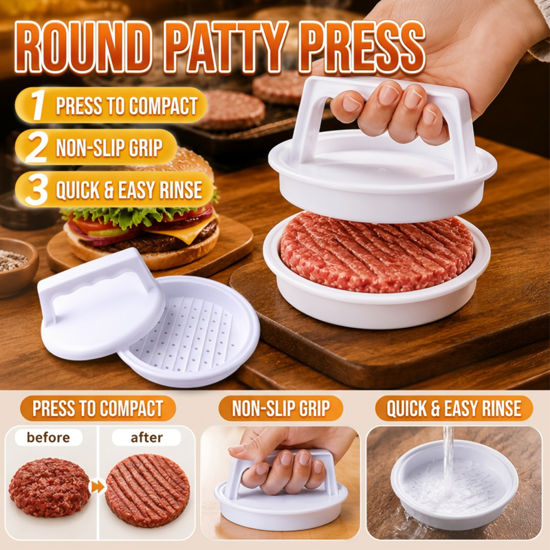 Prensa para hamburguesas