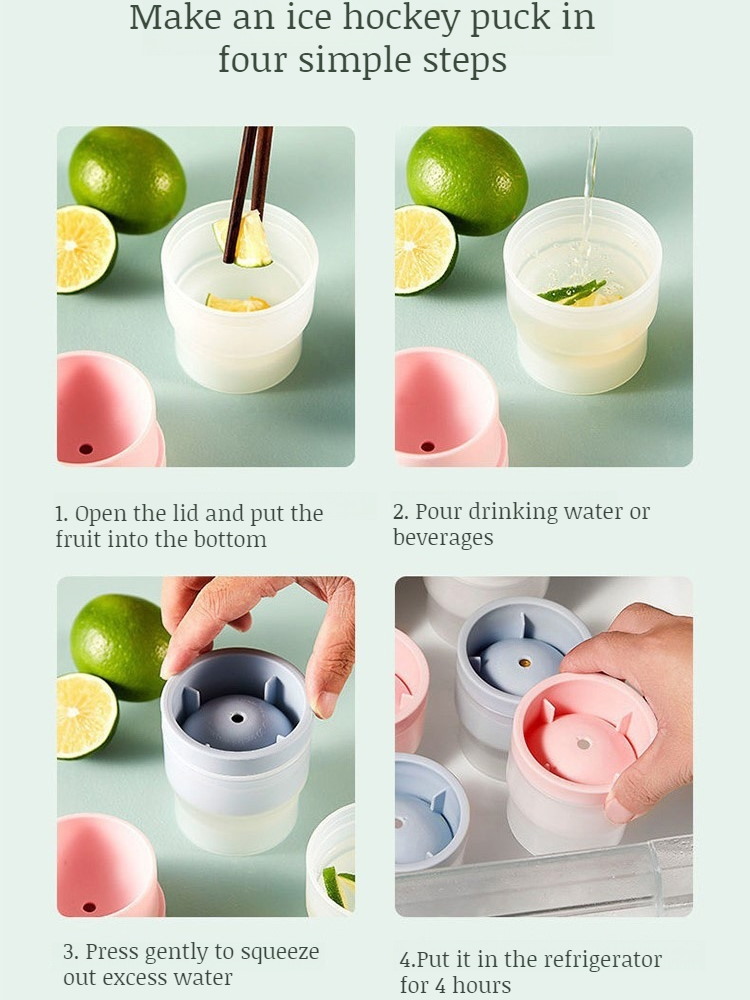 Multifunctional silicone mold for home ice ball making
