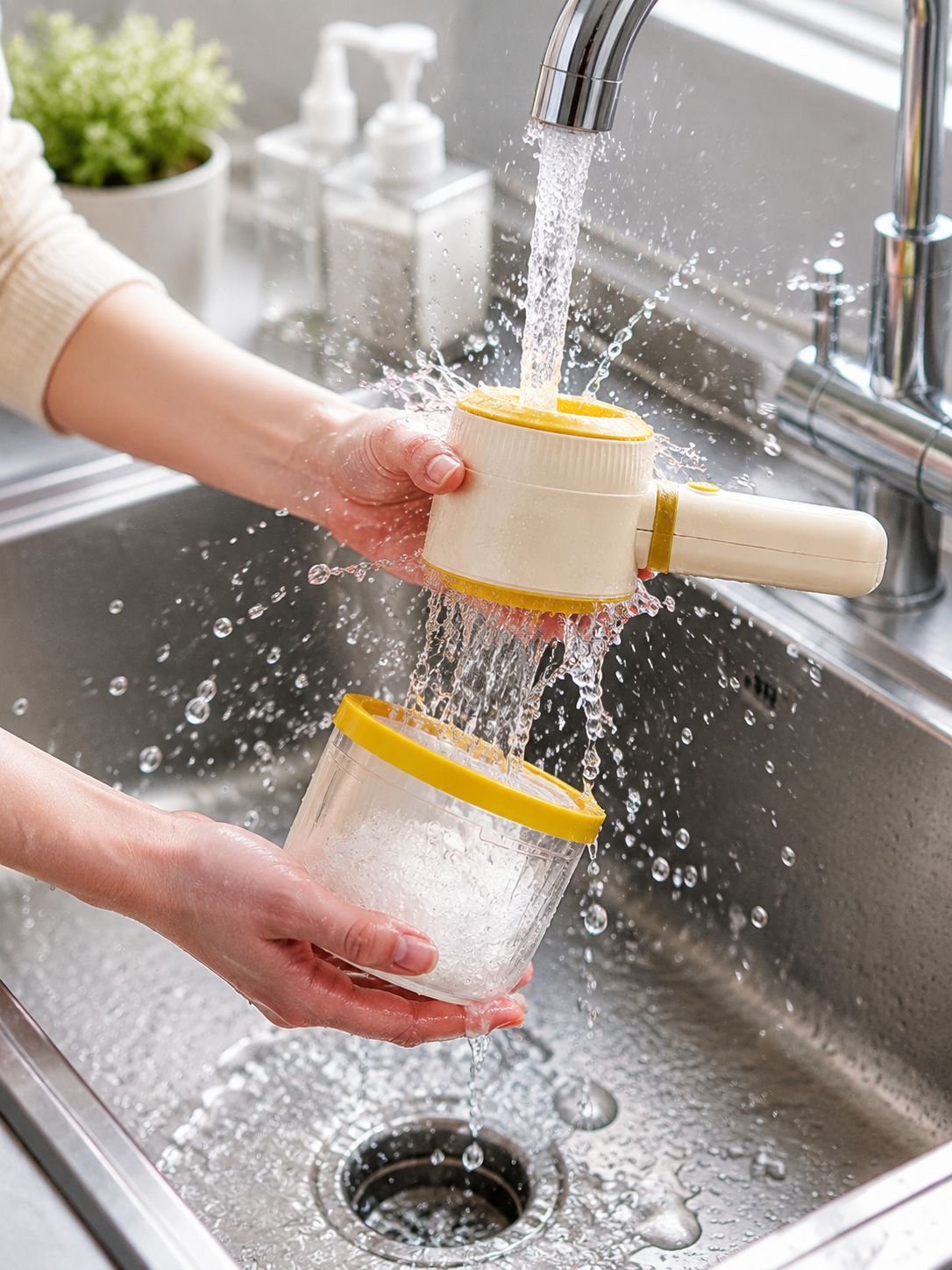 All-in-one ice shaver and smoothie maker for home parties