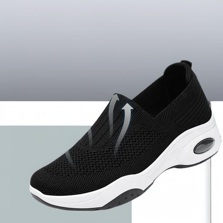 여성 빅사이즈 통풍 메쉬 운동화 전체 이미지