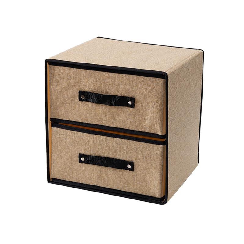 Fabric drawer storage box