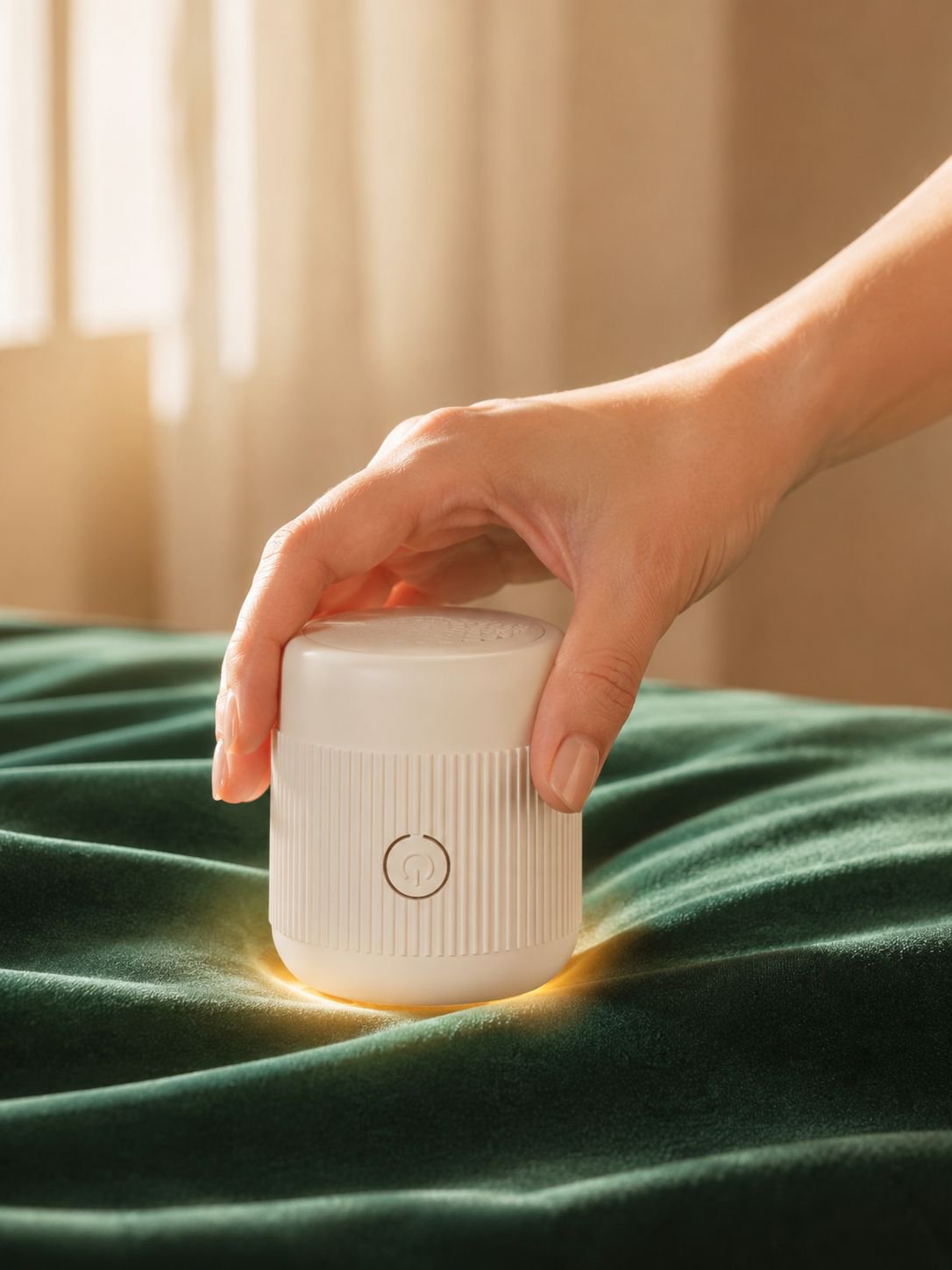 Multi-functional Rechargeable Fabric Lint Remover front view