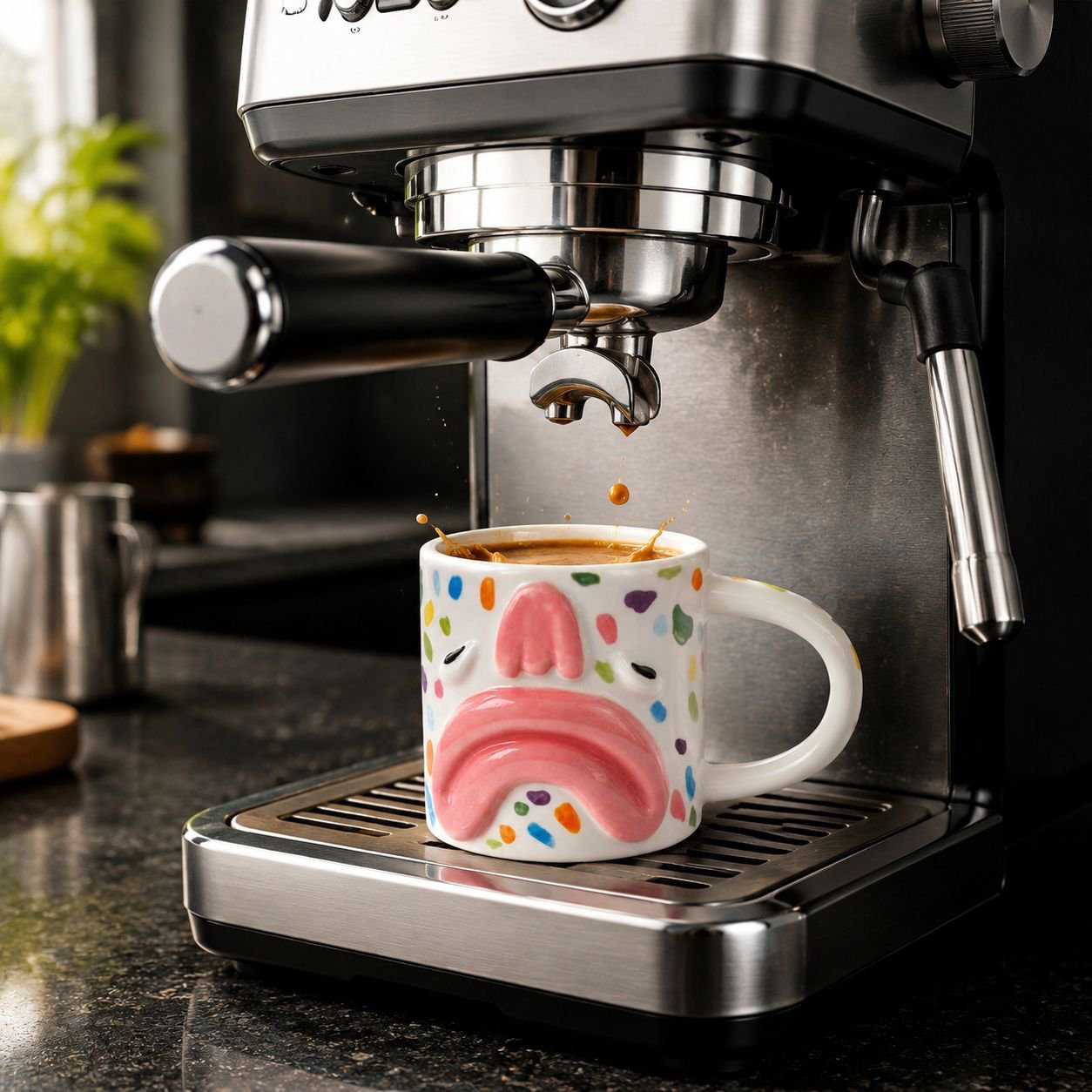 Tazas de cerámica con diseño gracioso para el hogar