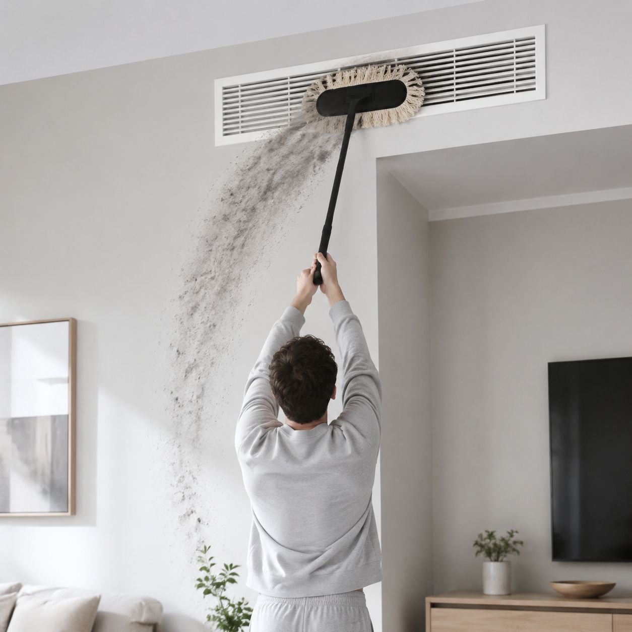 Auto Detailing Mop Brush for Interior and Exterior