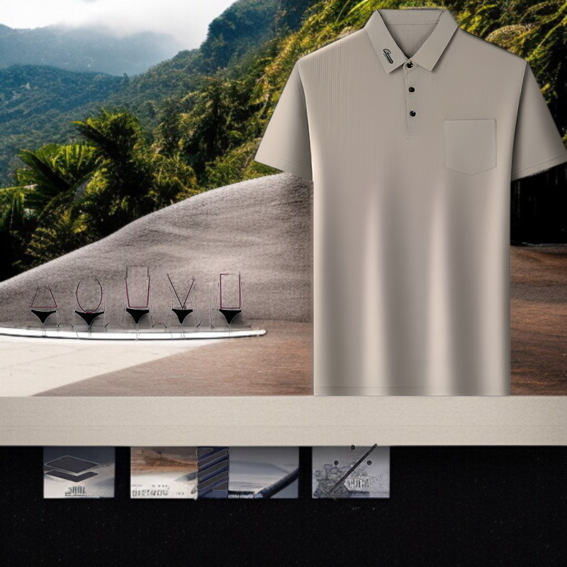 시원한 스트라이프 셔츠 남성 여름 패션