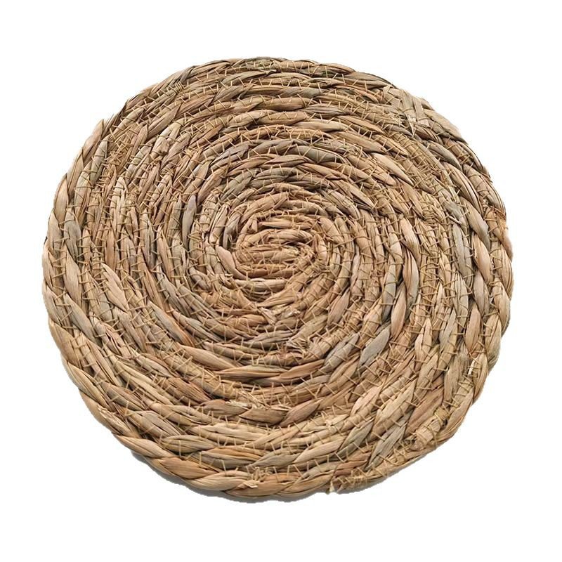Round Seagrass Placemat Heat Insulation Mat