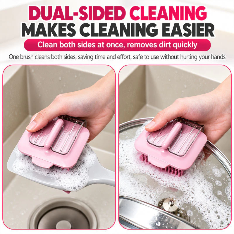 Multifunctional U-shaped Double-sided Cleaning Brush