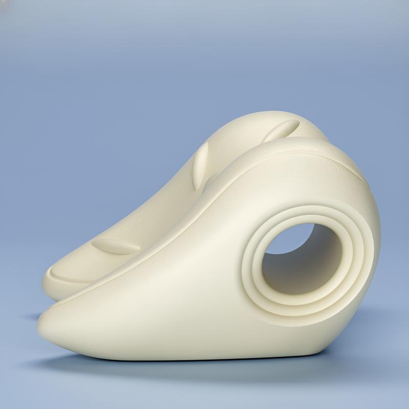 W型按摩拉伸頸椎枕