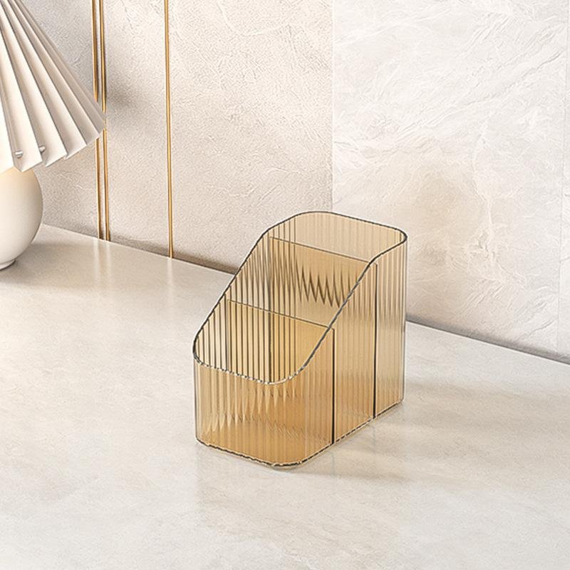 심플 다칸 가정용 화장품 수납함 플라스틱 데스크탑 정리함