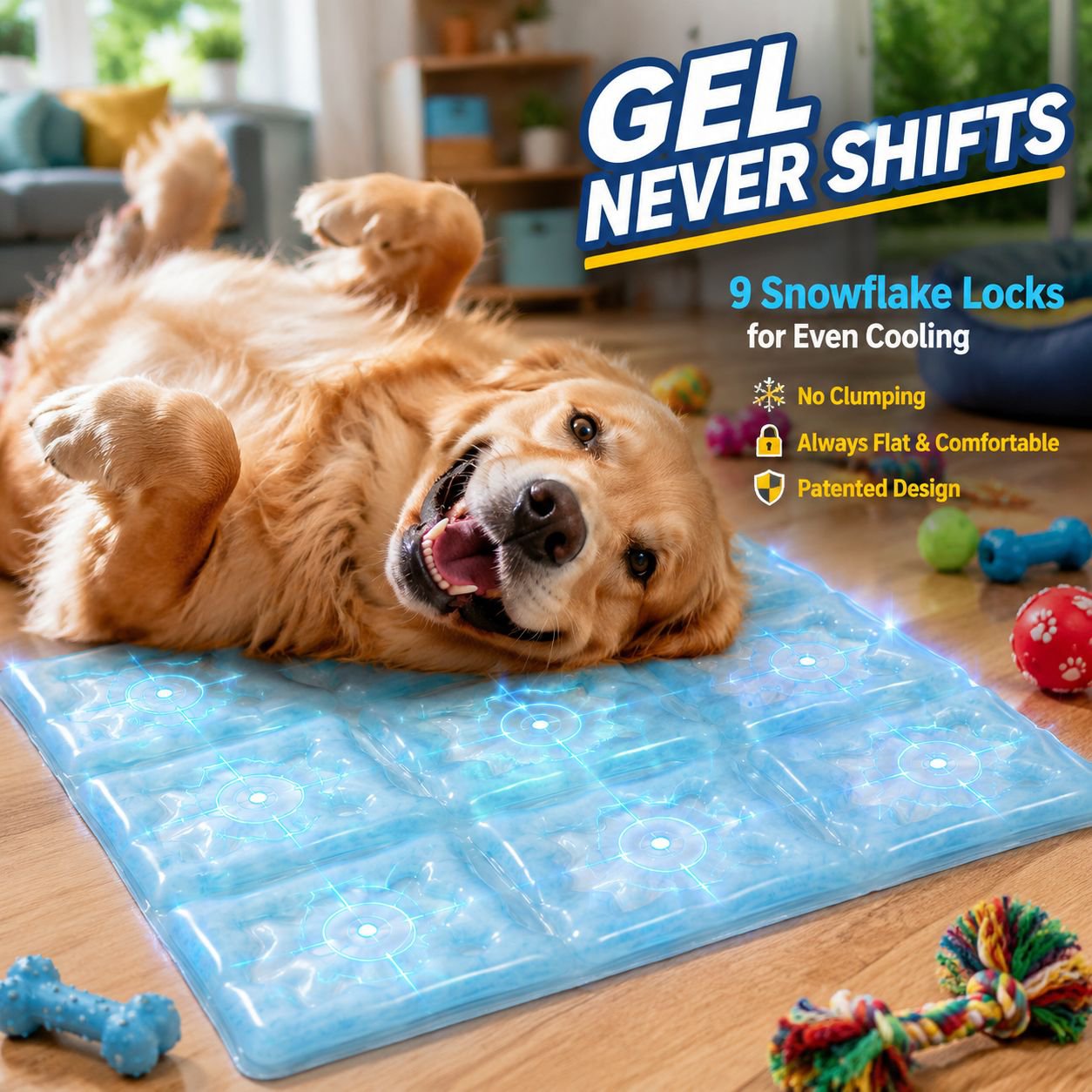 Summer PCM Cooling Mat Bed for Cats and Dogs