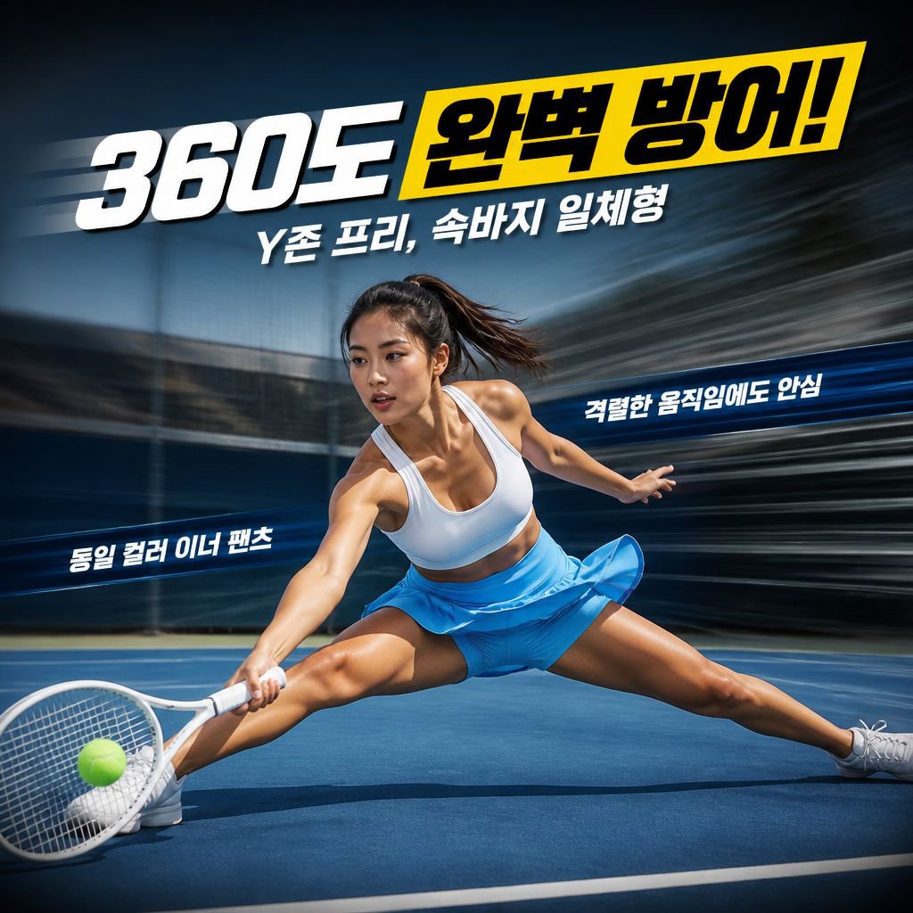 여성 운동 쇼트 팬츠 테니스 스커트 팬츠