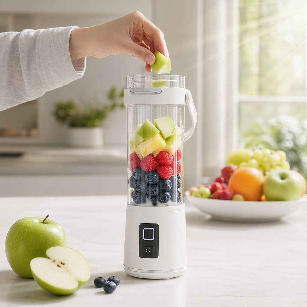 Mini kabelloser Haushaltsentsafter, tragbarer USB-aufladbarer Saftbecher