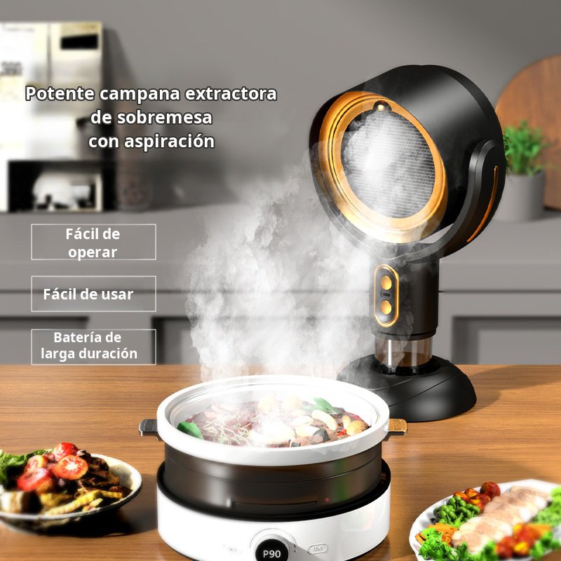 Nuevo mini extractor de humo de escritorio