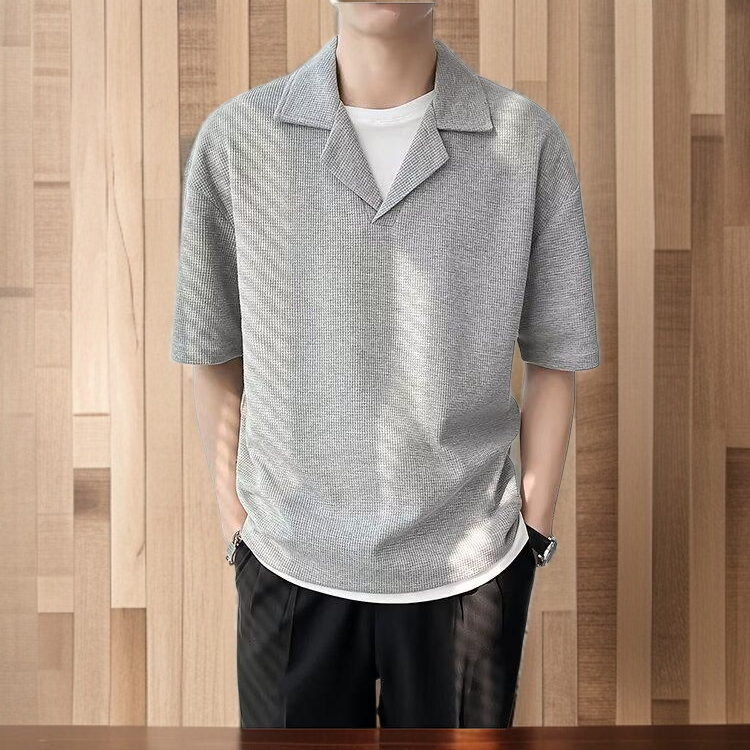 캐주얼 남성 반팔티셔츠 디테일