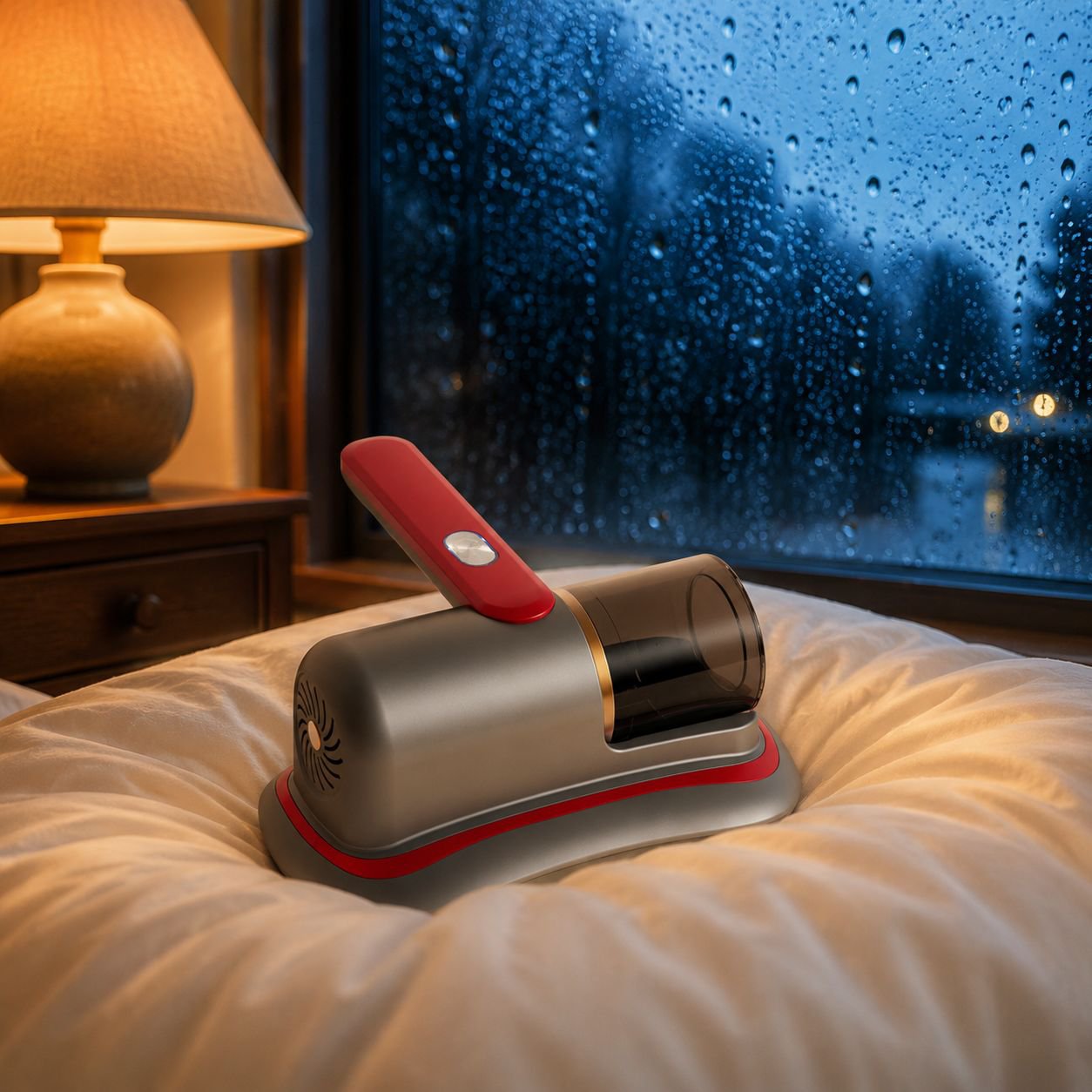 Cordless vacuum cleaner for beds and sofas