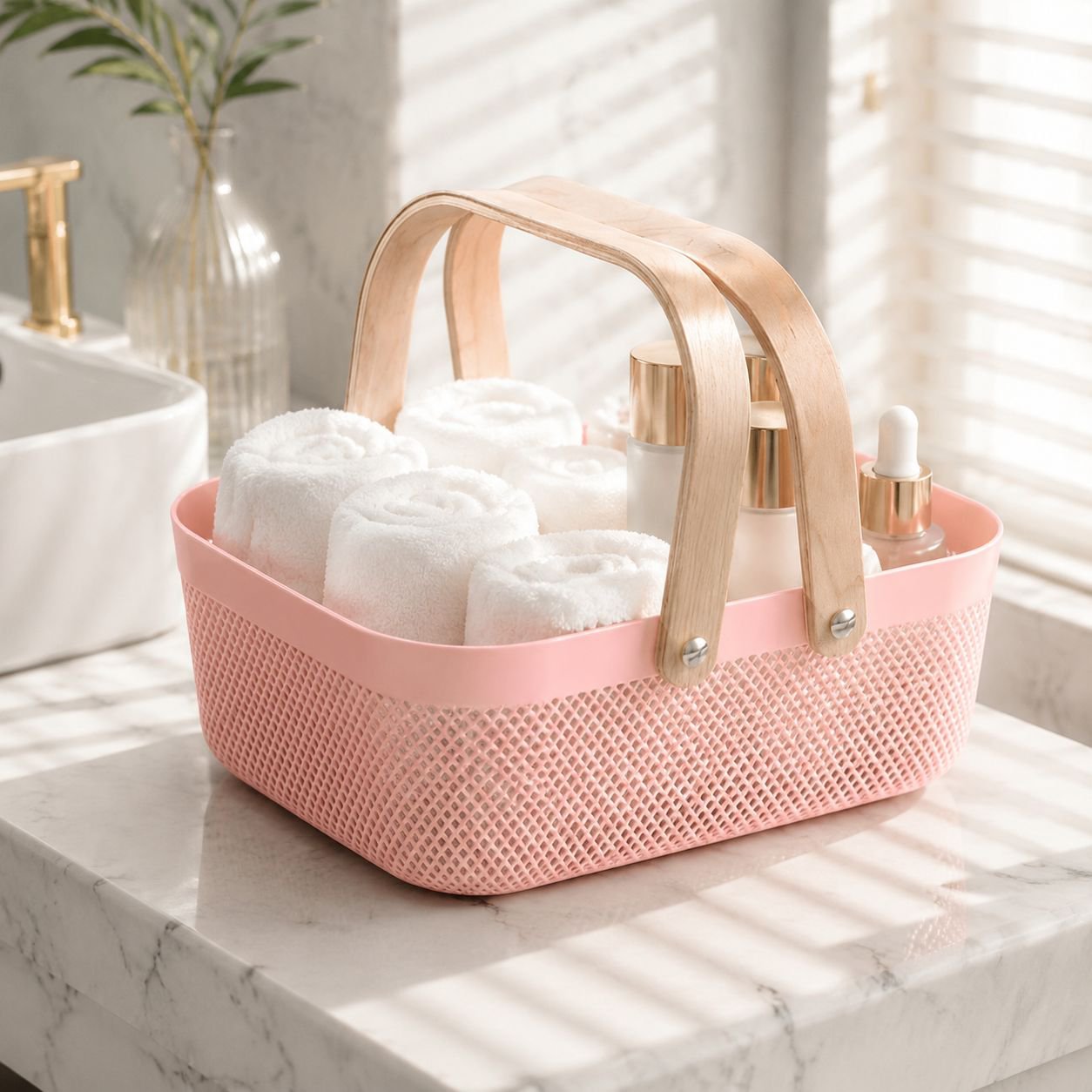 Leicht zu reinigender Abtropfkorb für die Küche