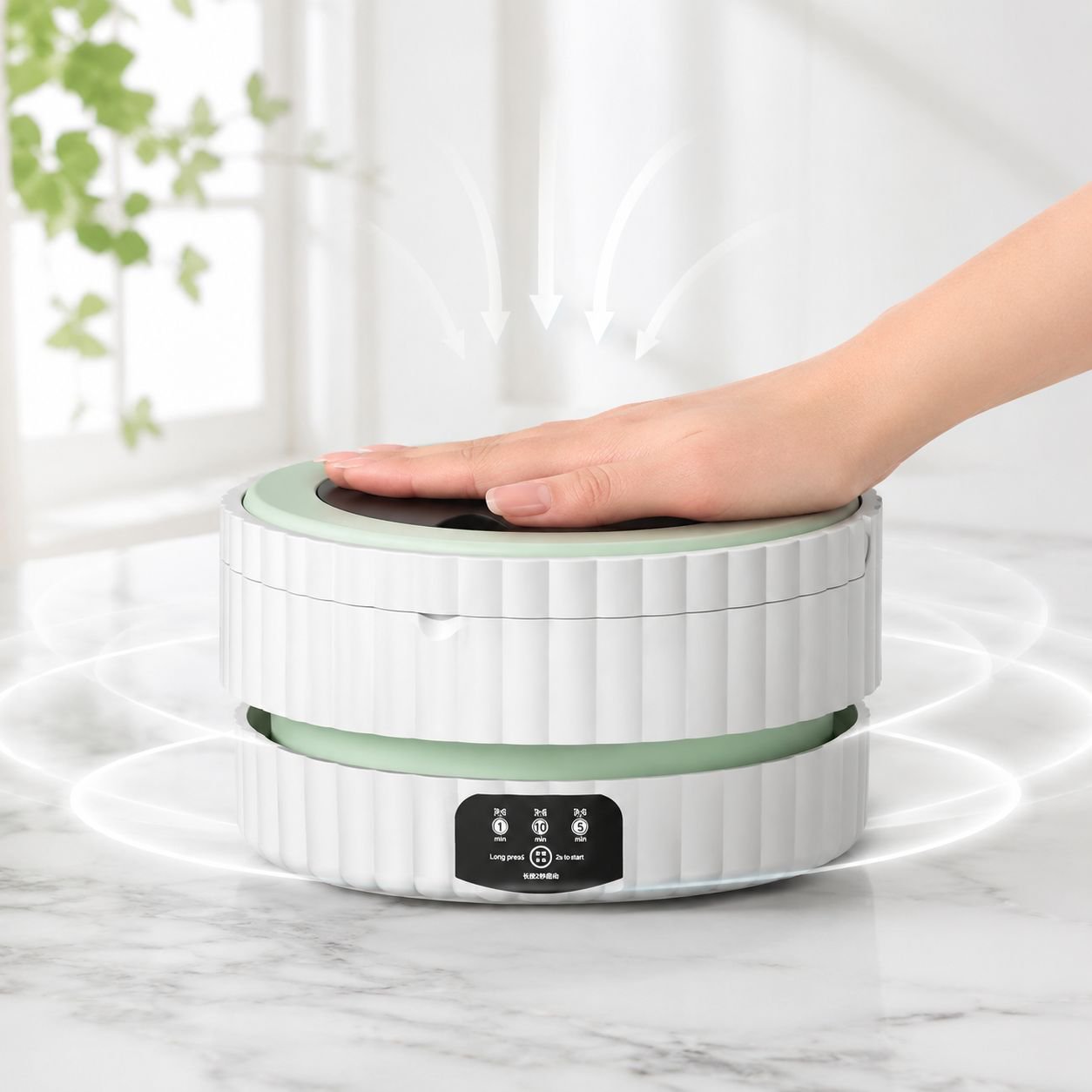 Portable Folding Mini Washing Machine for Underwear - Home Use
